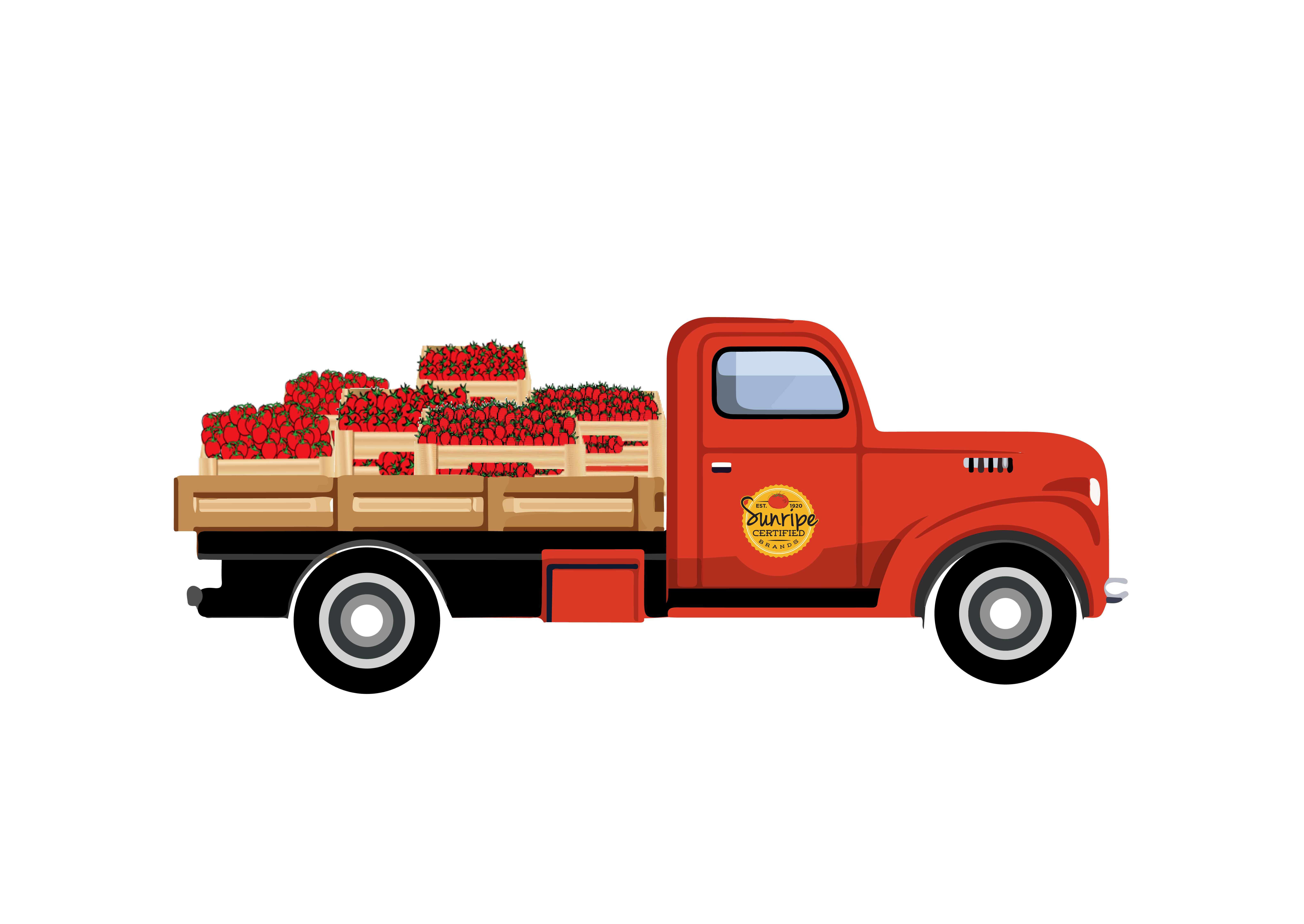 cartoon picture of a truck